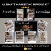 Our Faceless Marketing Business Bundle Starter Kit will teach you everything you need to know to become a successful online entrepreneur. It is a step-by-step, beginner-friendly, digital marketing course that teaches you how to launch and grow your online business.