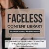Faceless Content Prompt Library with PLR and MRR License: Your Ultimate Toolkit for Dominating Social Media Marketing Are you struggling to create engaging content that captivates your audience and drives results? The "Faceless Content Prompt Library" is your go-to solution for establishing yourself as a social media authority, even if you're starting from scratch. This viral eBook is specifically designed to empower beginners and seasoned marketers alike, providing you with a treasure trove of content ideas that will keep your audience hooked.