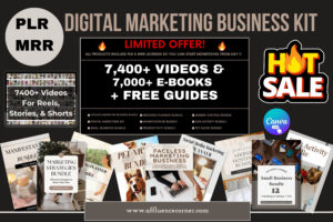 Digital Marketing Business Kit [PREMIUM PACK] + PLR includes Airbnb Hosting Bundle ✅Everything you need to help Airbnb hosts succeed—and it’s perfect for leveling up your own Airbnb business, too. Whether you’re looking to sell these products or use them to enhance your own hosting game, this bundle has you covered. (value of $99) The Ultimate Guide to Airbnb and Hosting Airbnb & Host Printable Signs Host Welcome Pack 50 Tips to Manage Your Airbnb Remotely Air BnB & Host Checklists Airbnb Cleaning Checklist Template