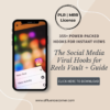 Struggling to Get More Views, Engagement, and Followers? Your Solution is Right Here, The Viral Hooks for Reels Guide! 📌 Do your Reels, TikToks, and Stories get ignored? 📌 Are you spending hours creating content that no one watches? 📌 Do you want to skyrocket your engagement and finally go viral? If you answered YES to any of these, you’re about to unlock the secret weapon top creators, influencers, and marketers use to grab attention instantly and keep viewers hooked!