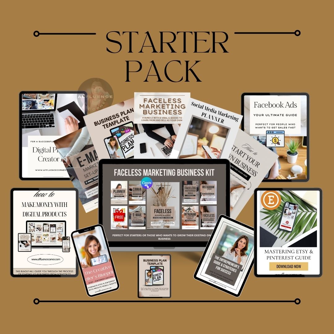 Home Business for Moms - Build your online empire. Reclaim your time. Keep your babies close.

This is not just another digital product bundle—this is your entire home business in a box, carefully designed for moms who are DONE missing milestones, DONE with 9-to-5 guilt, and READY to be present, powerful, and paid 