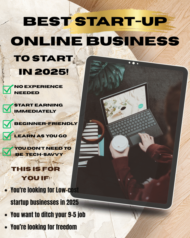 how to start an online business, low cost start up business in 2025 - start an online business from home