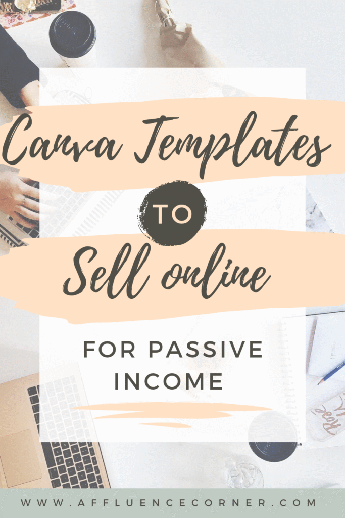 Canva template ideas to sell online and start a low-cost digital business from home
